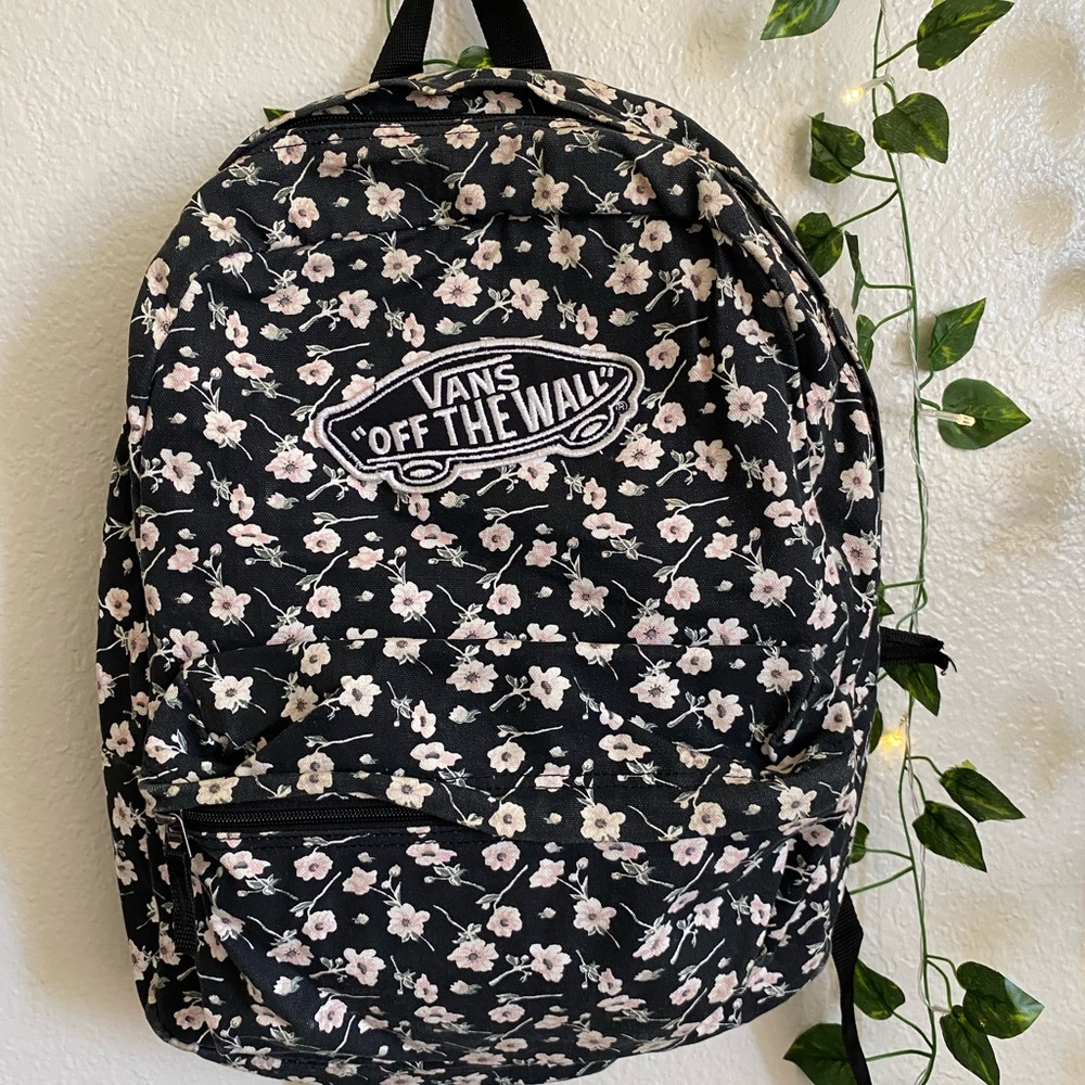Vans backpack floral